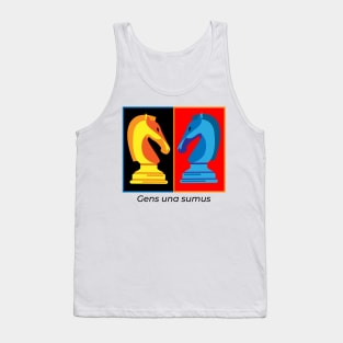 Gena Una sumus, we are one family Tank Top